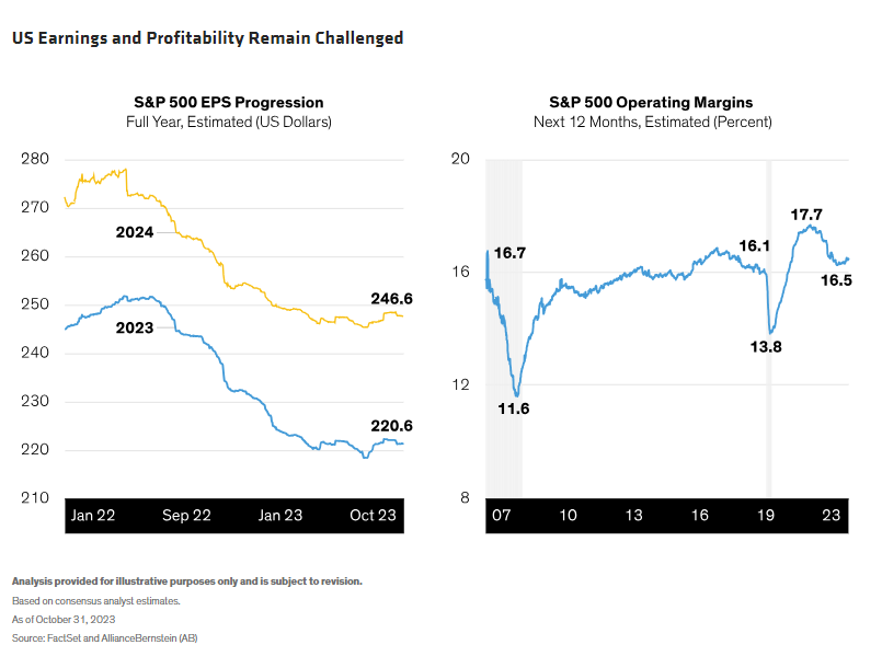 US Earnings and Profitability Remain Challenged