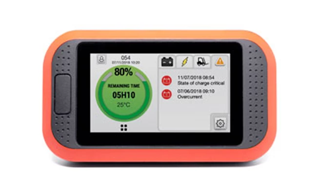 Truck iQ smart battery dashboard, credit: EnerSys