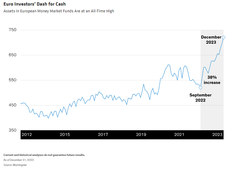 Euro Investors&rsquo; Dash for Cash