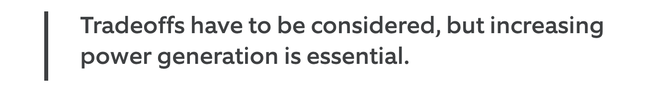 tradeoffs
