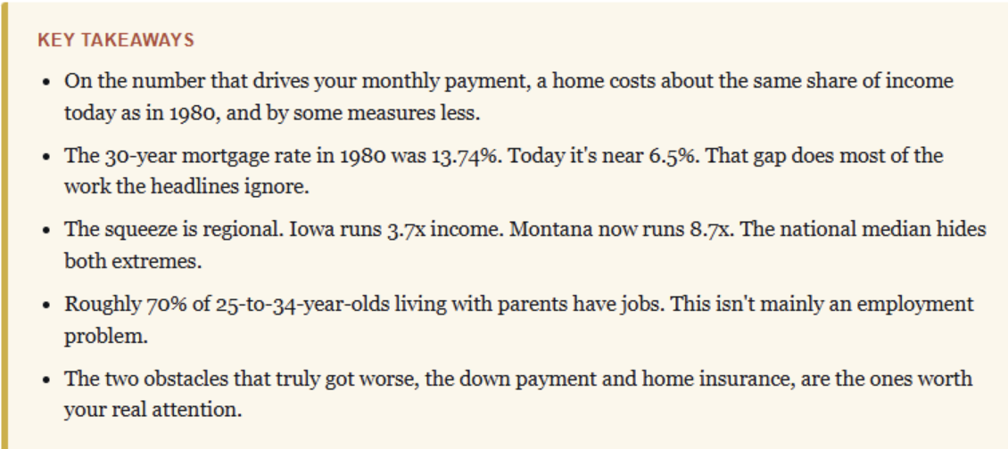 key takeaways