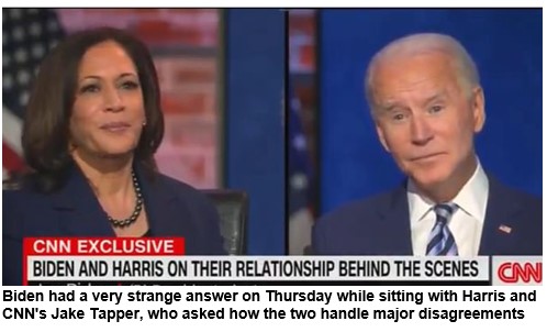Biden and Harris