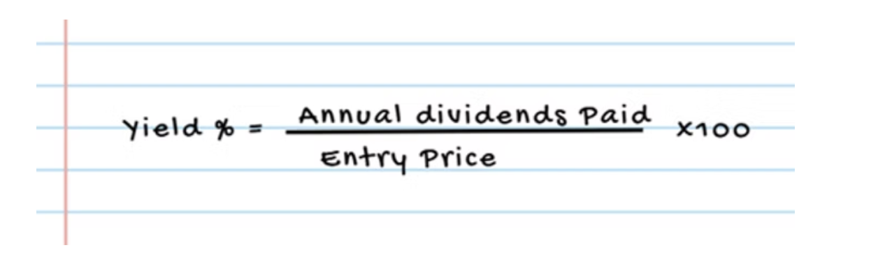 yield %