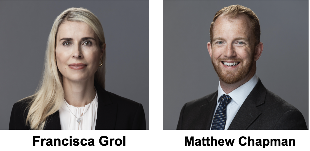 Francisca Grol, Matthew Chapman