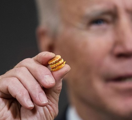Picture of very small burger