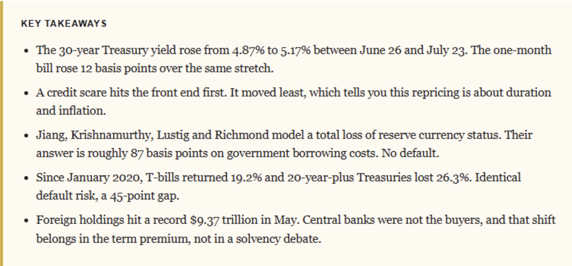 key takeaways