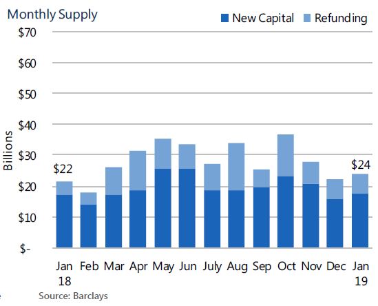 MUNICIPAL MARKET ISSUANCE